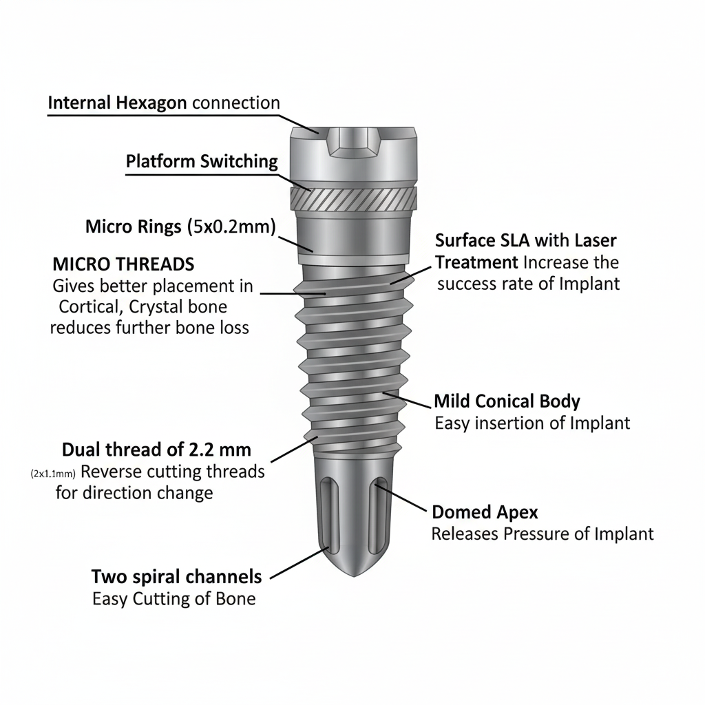 Basal Dental Implant